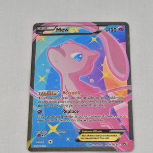 Pokemon Mew EX Legendary Treasures RC24/RC25 Full Art Near Mint